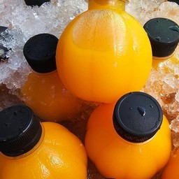 น้ำส้มคั้น 100% 5ขวด