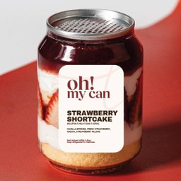 Strawberry short cake can