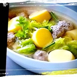 ต้มจืดเต้าหู้หมูสับ