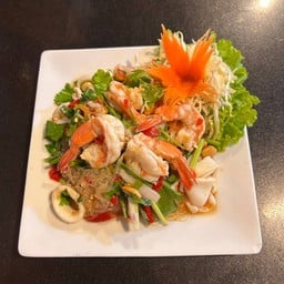 ยำวุ้นเส้นโบราณทะเล