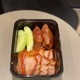 หมูแดงสับ