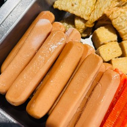 ไส้กรอกหนังกรอบ(ไก่) 4 ชิ้น