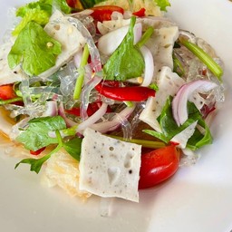 ยำเส้นแก้วหมูยอ