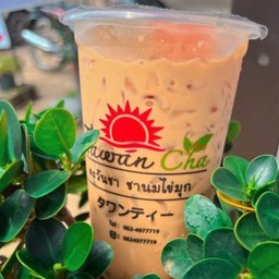 ตะวันชา ชาไข่มุก ตลาดทุ่งนาทอง ตลาดทุ่งนาทิง