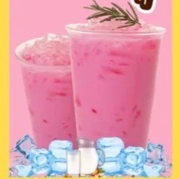 นมชมพูเย็น