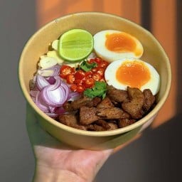 ข้าวขยำหมู จิมการยาง