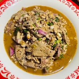 ร้านซอยจุ๊ ลาบบ้านทุ่ง ตลาดเจ๊นก สามย่าน แกลง ระยอง