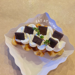 วิปครีม+บราวนี่กรอบ