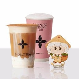 Premium Jasmine Milk Tea + Tongmu Lapsang Salted Cheese + Magnet