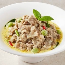 แกงเขียวหวานหมูดำพริกขี้หนู