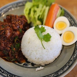 ข้าวกะเพราฮังเลสารภึ