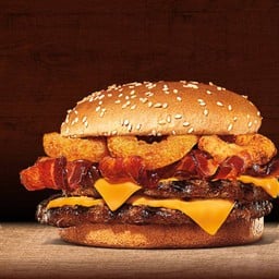 ดับเบิ้ล โรดิโอ เบคอน เบอร์เกอร์ (หมู)