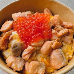 ข้าวไข่ข้นปลาแซลมอนเทอริยากิคีโต