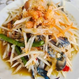 ตำไทยใส่ปู