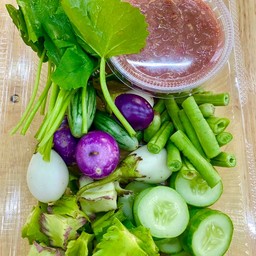น้ำพริกกะปิผักสด
