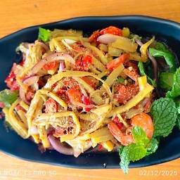 ซุปหน่อไม้+กุ้งแห้ง