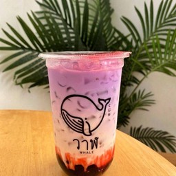 นมเผือกสตอเบอรี่