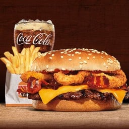 ชุดสุดคุ้ม ซิงเกิ้ล โรดิโอ เบคอน เบอร์เกอร์ (เนื้อ)