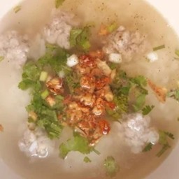 ข้าวต้มหมูสับ