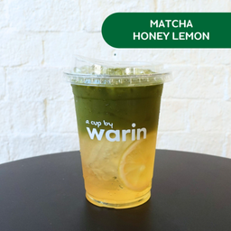 มัทฉะน้ำผึ้งมะนาว