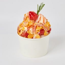 สตอเบอร์รี่ชีสเค้กโมจิ บิงซู  ขนาด 340 ml