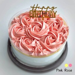 Pink Rose (เค้กกุหลาบ)  0.5 ปอนด์