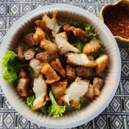 ครัวทับทิม รามอินทรา 58 - ตามสั่ง / ต้มเลือดหมู / กะเพราพริกแห้ง / คั่วพริกเกลือ / จั๊บญวณ