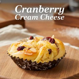 ปังแครนเบอรี่ครีมชีส