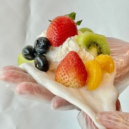 mini โมจิครีมชีสผลไม้สด