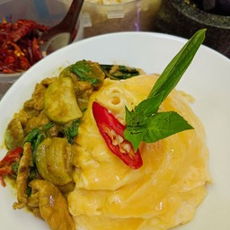 ข้าวไข่ข้น+เขียวหวานไก่