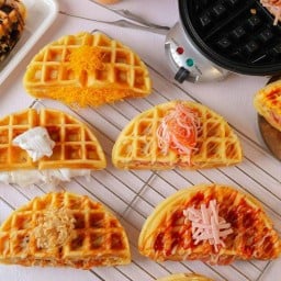 วาฟเฟิลไส้ทะลัก แซนวิชโบราณ 9กิโล ศรีราชา