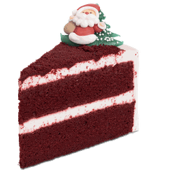 Red Velvet Santa Cake