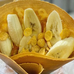 กล้วย เนยถั่ว คอนเฟลก