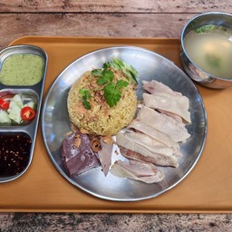 หมกมันไก่สิงคโปร์(ไม่มีตับ+เลือด)