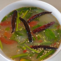 น้ำซุปปรุงแซ่บ (ไม่มีเนื้อสัตว์)