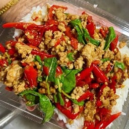 กระเพราเด็กอ้วงง (สูตรเด็ดของโปรดเด็กอ้วงง) ของทอด