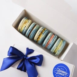 New! Blue Macaron Gift Box 5 pcs