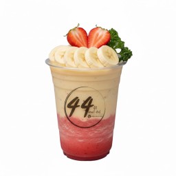 สตอเบอร์รี่ กล้วยหอม สมู๊ตตี้