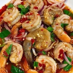 เมี่ยง ตำ ยำ อาหารทะเลสด By น้ำเต้าปูปลา พุทธมณฑลสาย 4