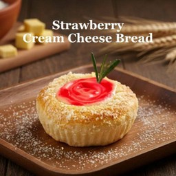 ปังสตรอเบอรี่ครีมชีส