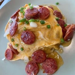 ข้าวไข่ข้น กุนเชียง