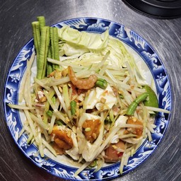 ตำไทยไข่เค็ม