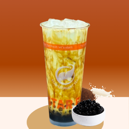 นมสดไข่มุกบราวน์ชูการ์Brown sugar boba