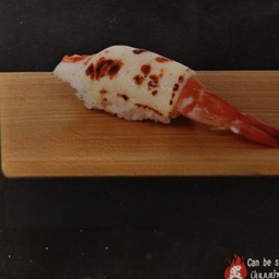 ข้าวปั้นหน้ากุ้งต้ม