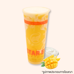 มะม่วงโยเกิร์ตปั่นMango Yogurt Smoothie