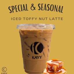 Iced Toffee Nut Latte ( D )
