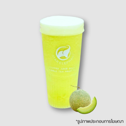 ชาเมล่อนปั่นครีมชีส Melon smoothie with creamcheese