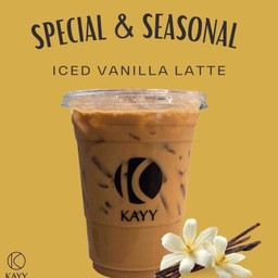 Iced Vanilla Latte (D )