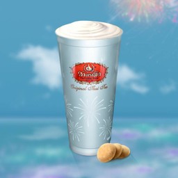 ชาเขียวน้ำตาลโตนดวิปชีส