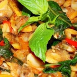 Ki01.31 ผัดพริกเผาเนื้อหอยลาย 150 กรัม